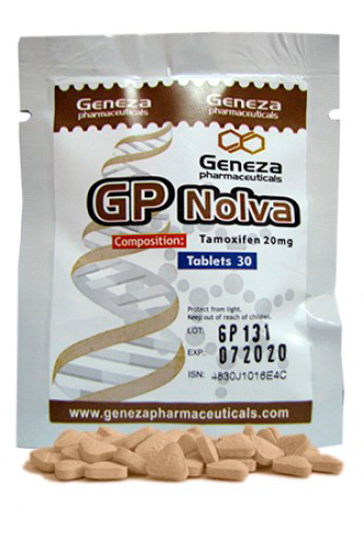 Nolva (Tamoxifen Citrate) 20mg 30tabs Geneza Pharmaceuticals