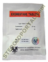 Aromasin 20mg / Exemestane Tablets / British Dragon