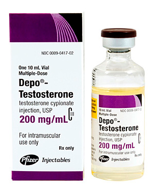 Depo-Testosterone (Testosterone Cypionate) 200MG/ML/10ML/Vial, Pfizer