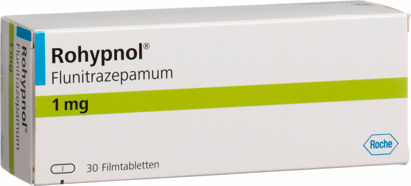 Rohypnol® / Flunitrazepam 1mg 120tabs, Roche