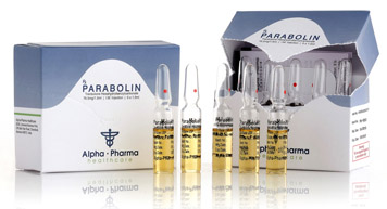 Parabolin (Trenbolone hexahydrobenzylcarbonate) 76.5mg/1.5ml, 5amps, Alpha Pharma