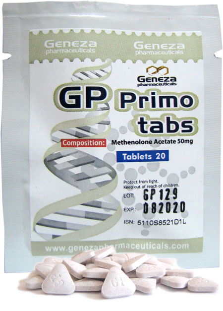 Primo tabs (Primobolan - Methenolone Acetate) 50mg/tab 20tablets GP