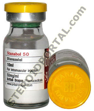 Stanabol 50mg/ml 10ml vial injectable (Stanozolol), British Dragon