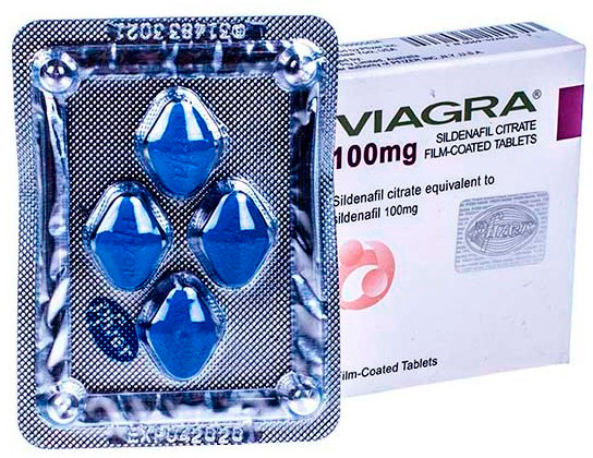 Viagra (Sildenafil Citrate) 100mg, 4 tabs, Pfizer