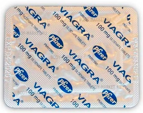 Viagra (Sildenafil Citrate) 100mg, 4 tabs, Pfizer