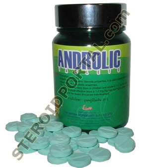 Androlic (Oxymetholone) 50mg, British Dispensary, Thailand