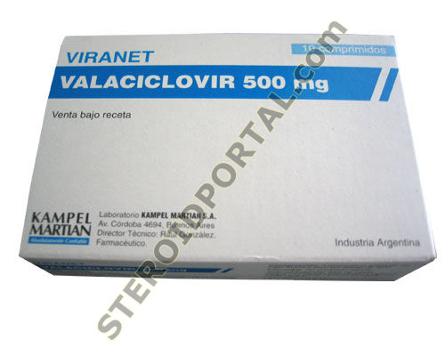 Viranet / Valtrex (Valacyclovir) 500mg