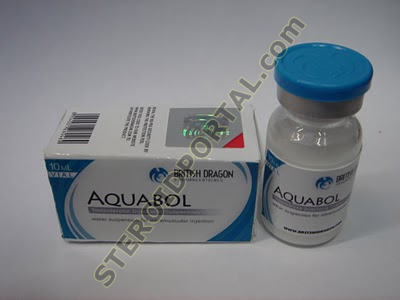 Aquabol® Suspension (Testosterone Suspension) 1 vial 10 ml, 100mg/ml British Dragon