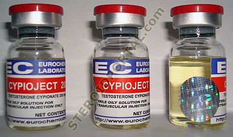 Cypioject (Testosterone Cypionate) 200mg/ml 10ml, Eurochem Laboratories