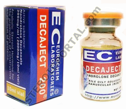 Decaject (Nandrolone Decanoate) 200 mg/ml 10ml, EurochemLabs