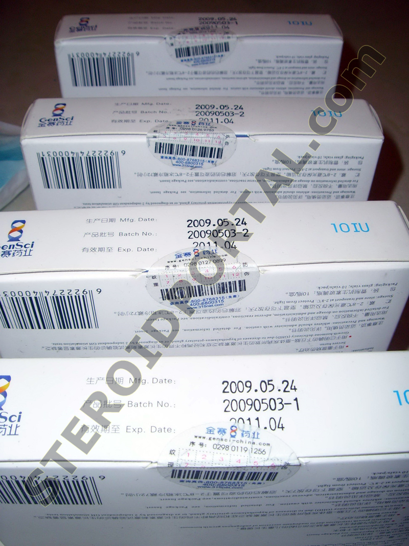 Jintropin® (Somatropin) 10IU(100IU/box)
