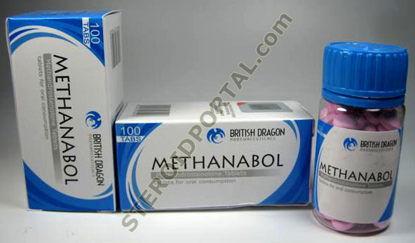 Methanabol (Methandienone) 10mg 100 tablets British Dragon