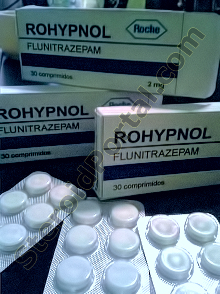 Rohypnol® / Rohypnols® / Rohypnole® (Flunitrazepam) 2mg 30tabs, Roche