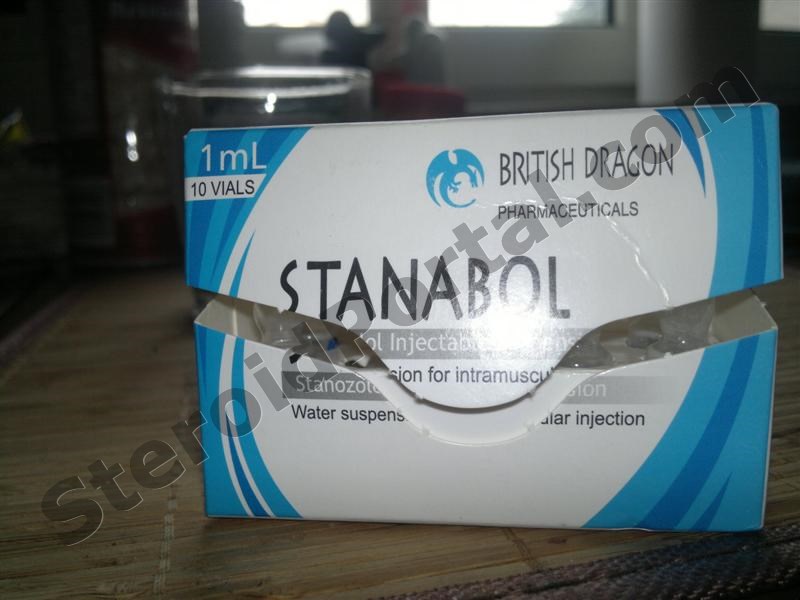 Stanabol 1ml, 50mg, 10 vials British Dragon