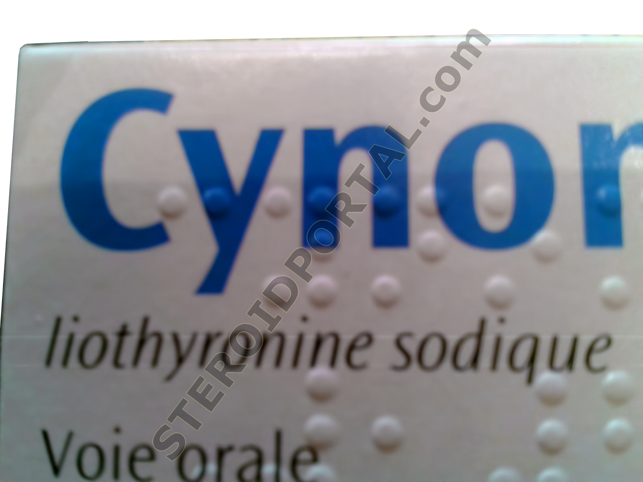 Cynomel (T3 - Liothyronine Sodium) 0,025mg, Sanofi-Aventis, France