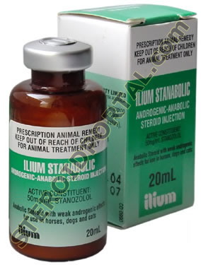Stanabolic (Stanozolol) 50mg/ml, 20 ml vial, Ilium