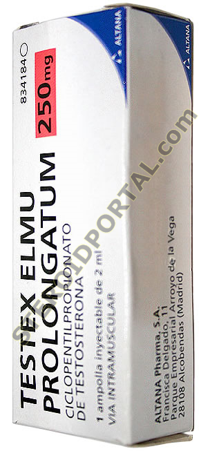 Testex Elmu Prolongatum® 250mg/2ml (testosterone cypionate)
